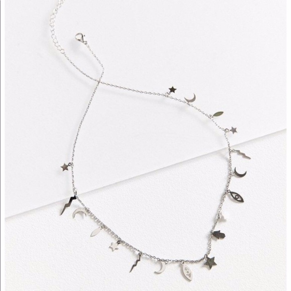 Urban Outfitters Celestial Choker Necklace - Picture 1 of 3